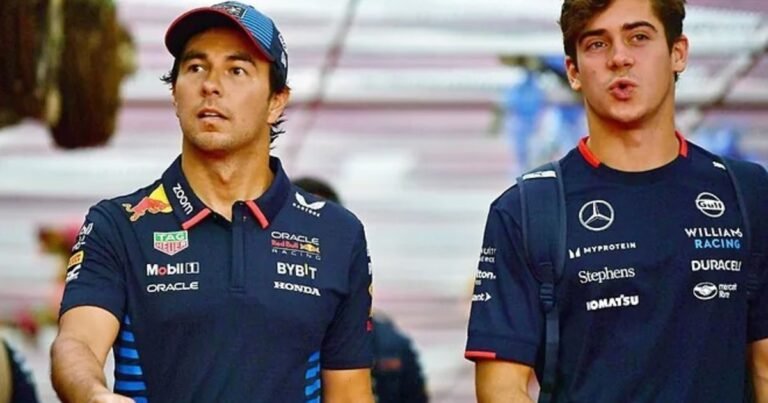 Checo Pérez quedó en la cuerda floja en Red Bull y Franco Colapinto está al acecho de una butaca que puede liberarse