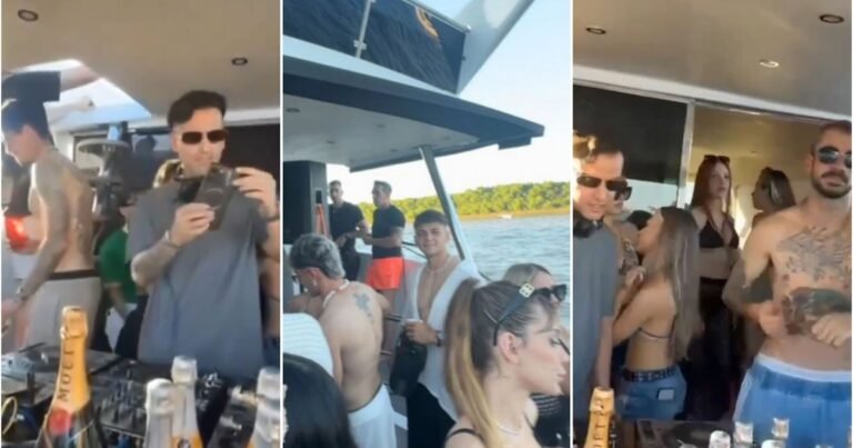 Crece la polémica por la fiesta en el yate de jugadores de Independiente: una influencer erótica reveló su romance con un futbolista