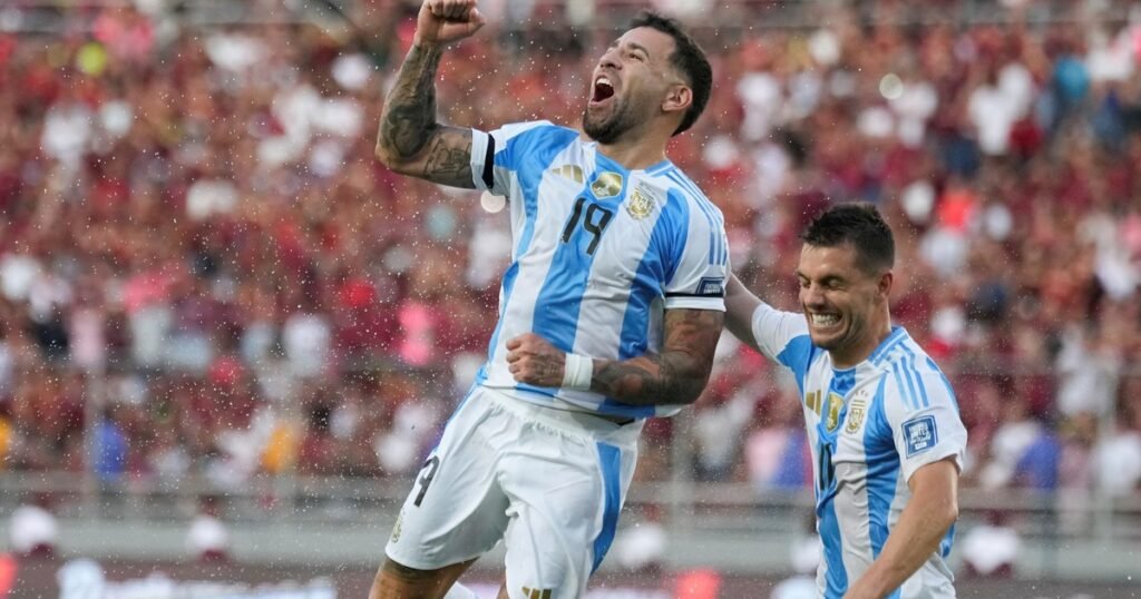 Así fue el gol de Otamendi para la Selección: centro de Messi, error del arquero y un rebote con fortuna