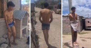 Se cansó de los robos a su almacén en Salta, atrapó a dos ladrones, los desnudó y los ató a un poste