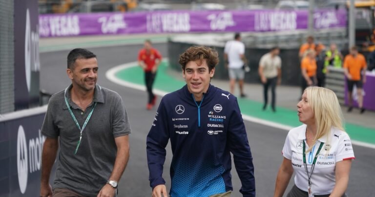 Franco Colapinto en el GP de Brasil de Fórmula 1, EN VIVO: el día 1 de acción en Interlagos con el piloto argentino de Williams