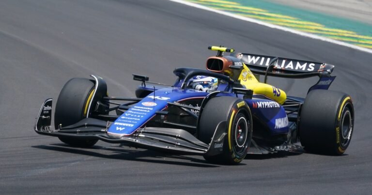 Franco Colapinto corrió contra el dolor, aceleró su Williams al límite y terminó 13ro en el único ensayo de un GP de Brasil lleno de desafíos