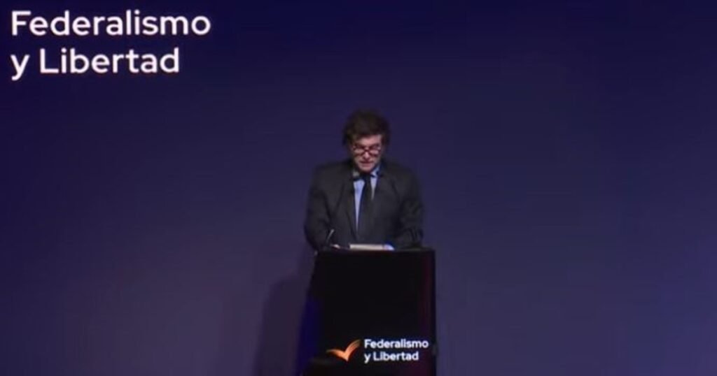 Javier Milei salió en defensa de Cristian Ritondo: "Está siendo víctima de operaciones y persecuciones por ayudarnos y colaborar"