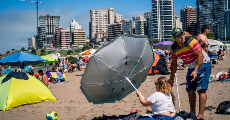 Mar del Plata mira el termómetro: un fenómeno inusual y qué puede pasar con la temporada