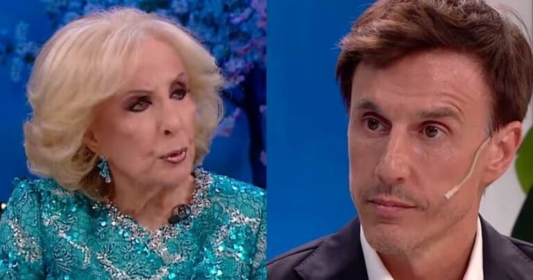 Fuerte cruce entre Mirtha Legrand y Roberto García Moritán: "Vos te hacés el buenito acá y provocaste un escándalo espantoso"