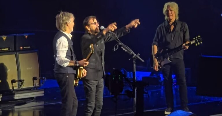 Reunión Beatle: Paul McCartney y Ringo Starr compartieron escenario en el cierre de la monumental gira Got Back