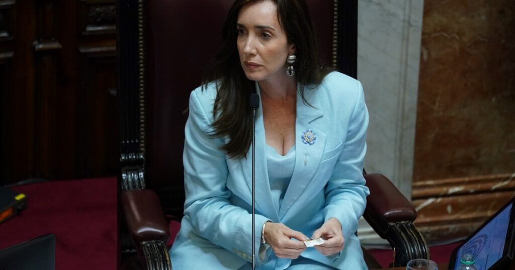 Victoria Villarruel congeló las dietas del Senado hasta fines de marzo