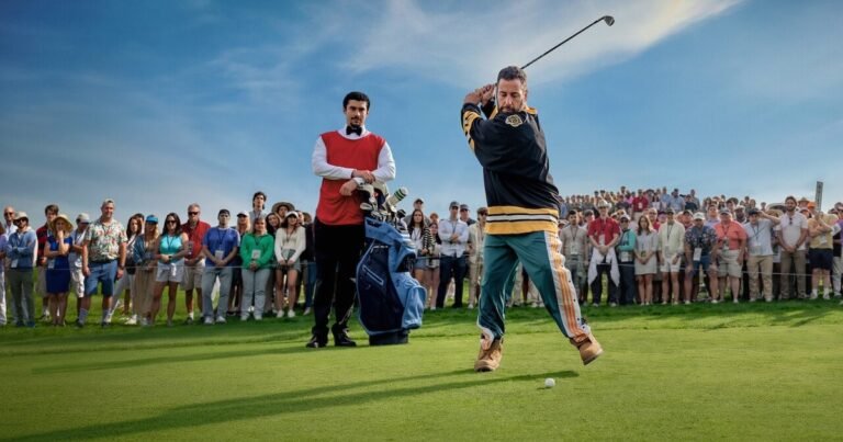 Adam Sandler regresa al golf en "Happy Gilmore 2" junto a Bad Bunny