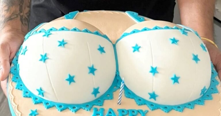 Le regalaron a su hijo de 3 años una torta con forma de pechos y explican por qué