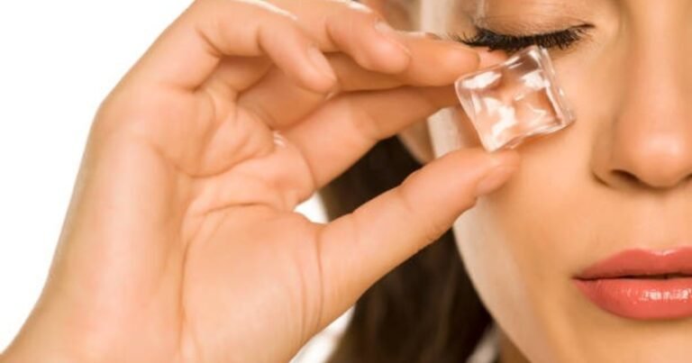 Hielo en la cara: qué opinan los dermatólogos sobre esta tendencia viral
