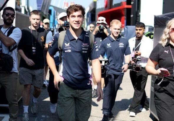 Franco Colapinto se robó todas las miradas en Imola antes de volver a competir en la Fórmula 1 con Alpine