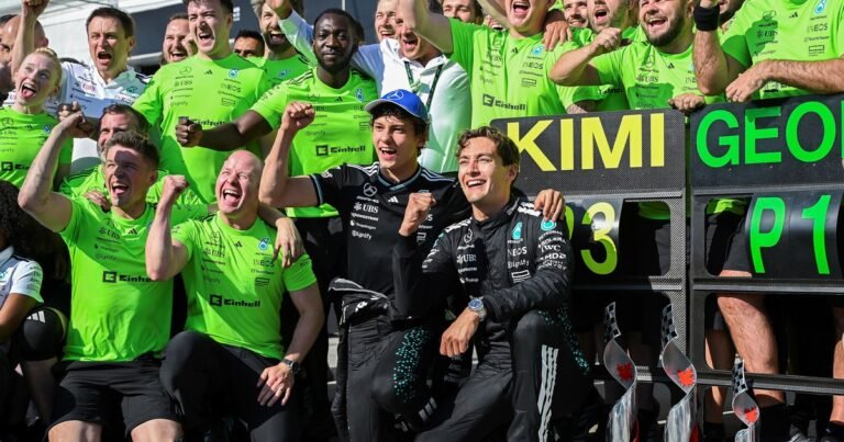 Un GP de Canadá de sensaciones opuestas: de la felicidad de Russell y Mercedes, al error "estúpido" de Norris y la bronca en McLaren