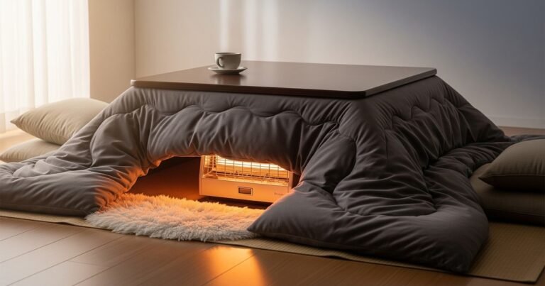 Qué es el "kotatsu": el truco japonés para calentar tu casa y ahorrar electricidad