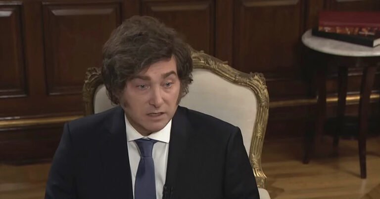 Javier Milei comparó la marcha por Cristina Kirchner con “un partido homenaje” de alguien que "se retira"