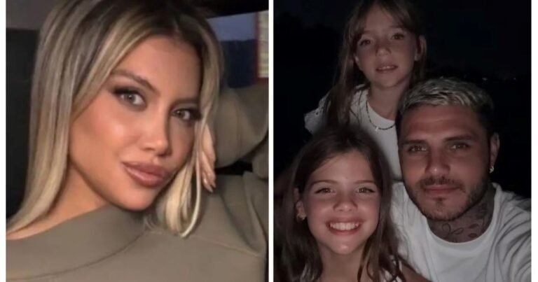 "Que día largo": El mensaje de Wanda Nara tras el escándalo por la entrega de sus hijas a Mauro Icardi