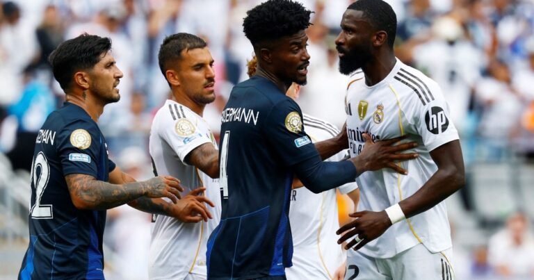 Antonio Rudiger, futbolista del Real Madrid, acusó a Gustavo Cabral de racismo: la defensa del argentino