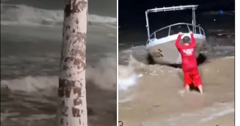 Alerta en México por la inminente llegada del huracán Erick, con vientos "potencialmente catastróficos"