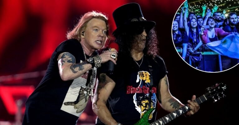 Entradas para Guns N’ Roses Argentina 2025: precios oficiales y venta desde mañana