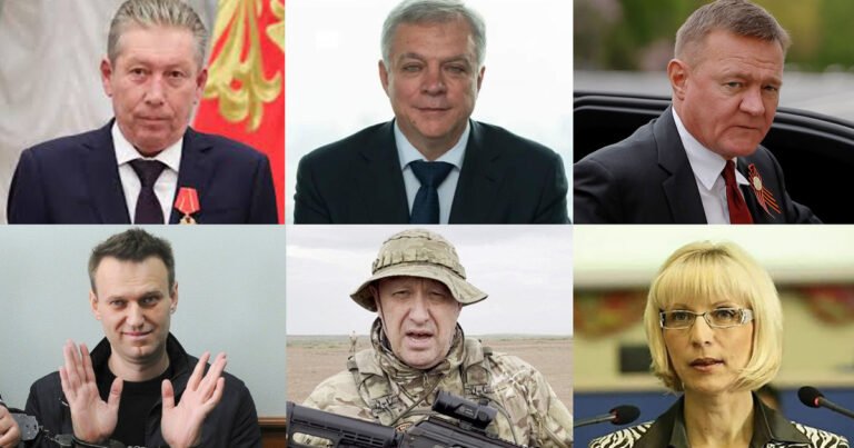 Uno por uno, los suicidios y las muertes misteriosas de funcionarios rusos desde el comienzo de la guerra con Ucrania