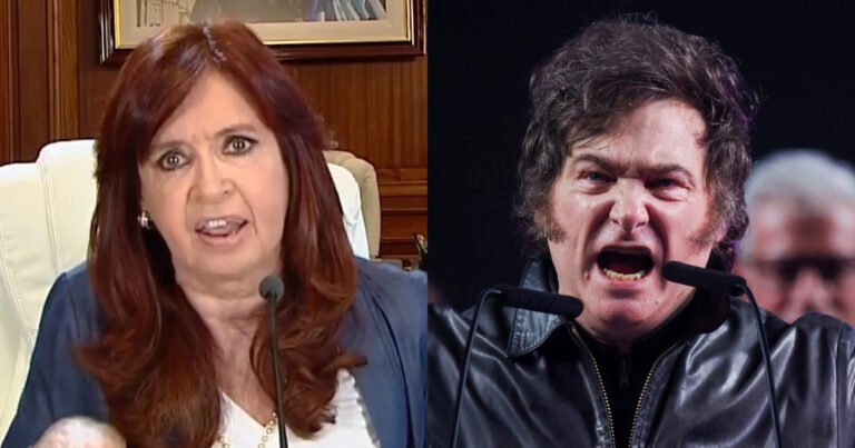 "Te van a meter en cana": Cristina Kirchner cruzó a Milei por los militantes K que tiraron caca contra la casa de Espert