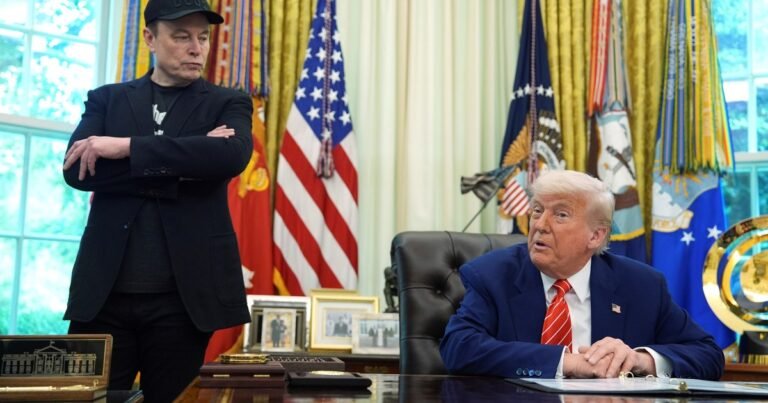 "Es ridículo": Donald Trump reaccionó al anuncio de Elon Musk de formar su propio partido político