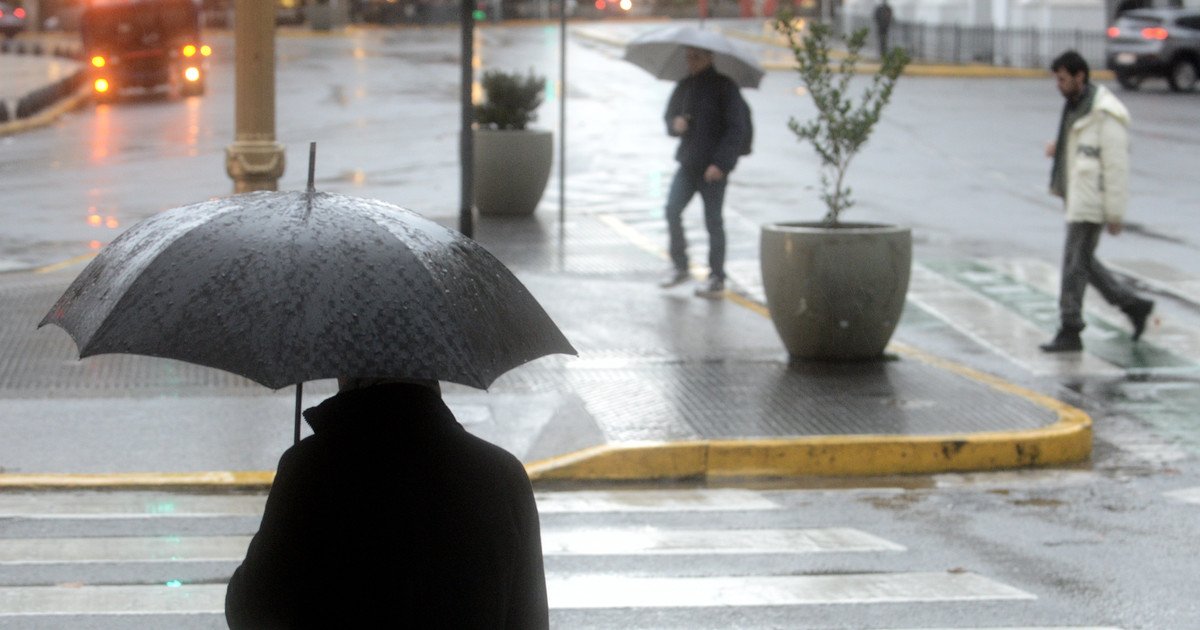 A qué hora llueve hoy en la Ciudad de Buenos Aires según el SMN