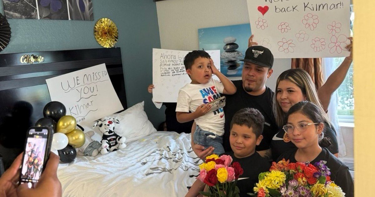 "Por fin puedo abrazar a mis hijos": liberan a Kilmar Ábrego García en Tennessee