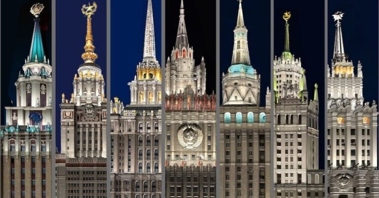 Símbolo de poder y ambición: los récords que rompieron las "Siete Hermanas" de Stalin en Moscú