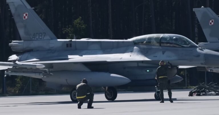 Máxima alerta en Polonia: drones rusos violaron el espacio aéreo, cerraron aeropuertos y ordenaron a la gente "quedarse en casa"