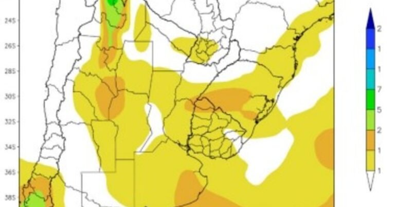 El clima para los próximos 7 días: temperaturas variables, irrupción de aire polar y regreso del calor