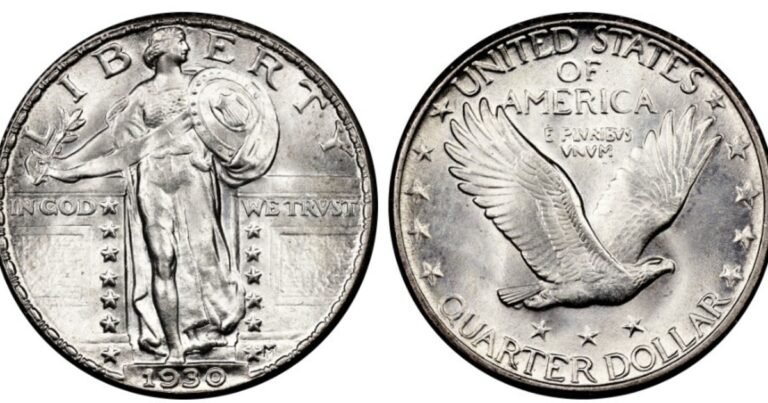 Standing Liberty Quarters 1930: las monedas más elegantes y raras que pueden costar hasta 2.000 dólares