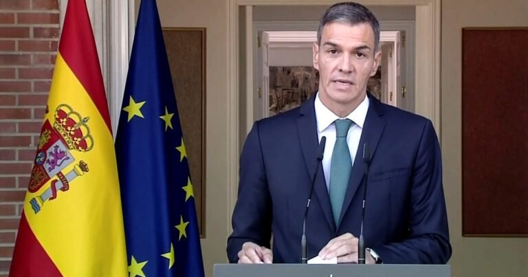Pedro Sánchez anuncia medidas contra el "genocidio" en Gaza: Israel acusa a España de "antisemita"