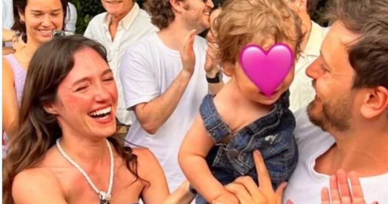 Cande Vetrano y Andrés Gil celebraron el primer año de su hijo, Pino: las fotos