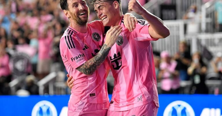 Lionel Messi se florea en la MLS: golazo, conexión con Mateo Silvetti y caños para que Inter Miami pase a Nashville SC en los playoffs