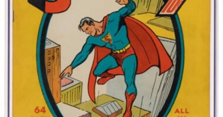 Revisaban el altillo de su mamá y encontraron un cómic de Superman: podría ser el más caro de la historia