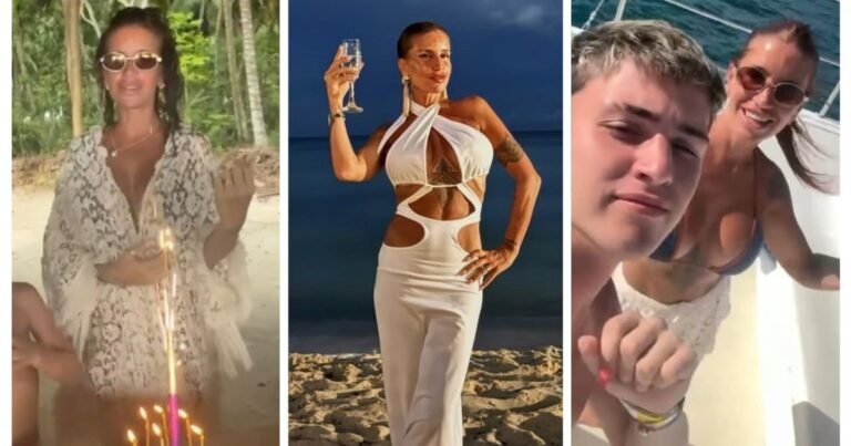 El exótico cumpleaños de Florencia Peña en el Caribe junto a su familia: todas las fotos