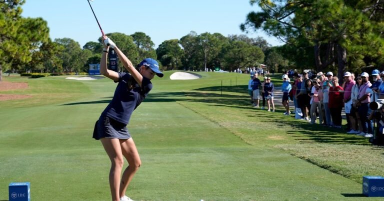 Cómo le fue a la nieta de Donald Trump en su estreno en el circuito mundial de golf