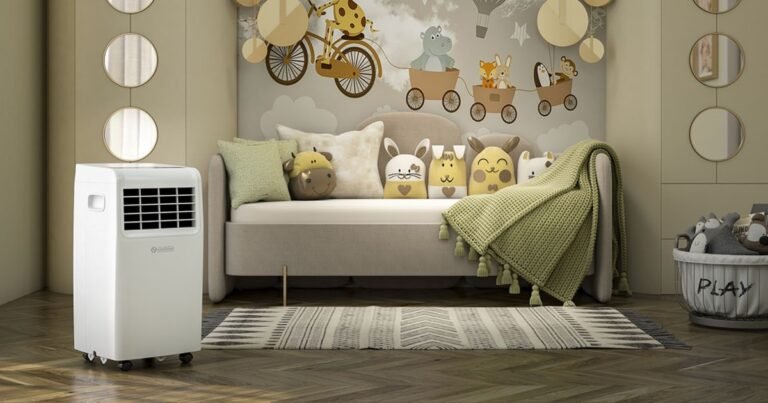 El aire acondicionado portátil que está en oferta y se controla por el celular