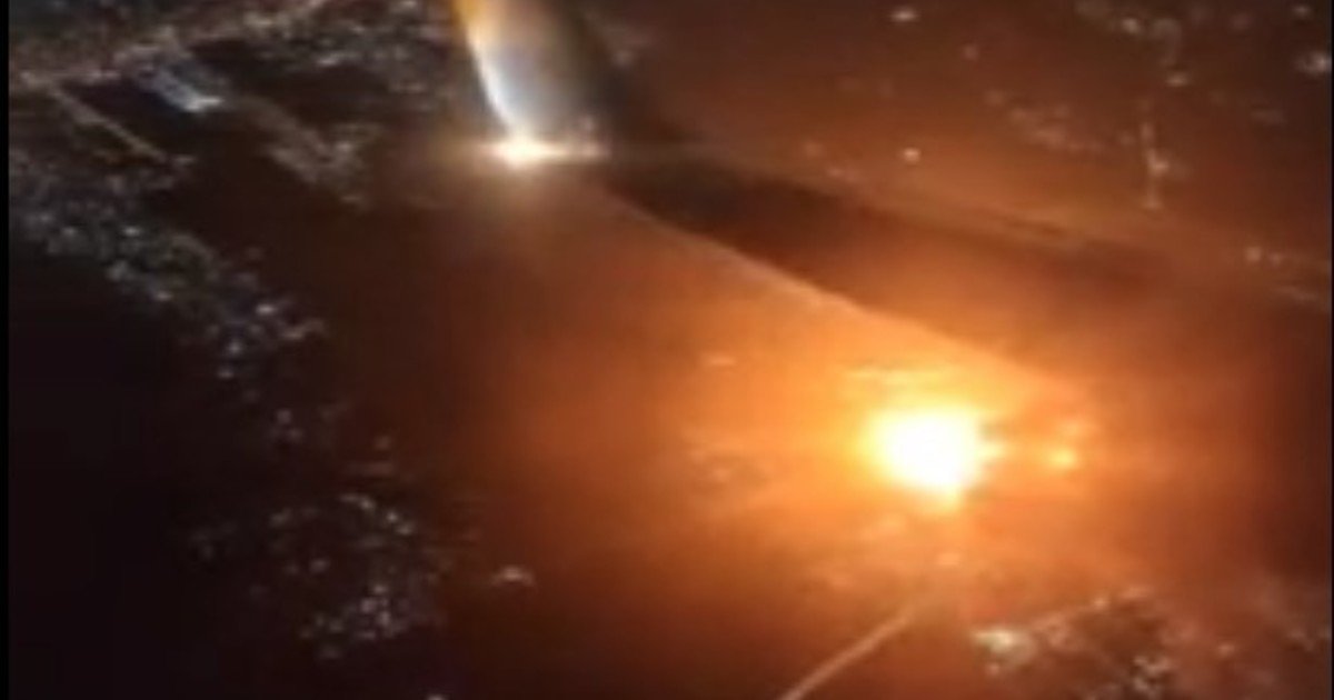 Video: registran desde un avión el impactante incendio en el parque industrial de Ezeiza