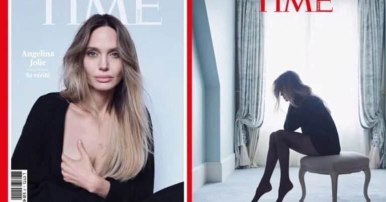 Angelina Jolie muestra por primera vez las cicatrices de su mastectomía
