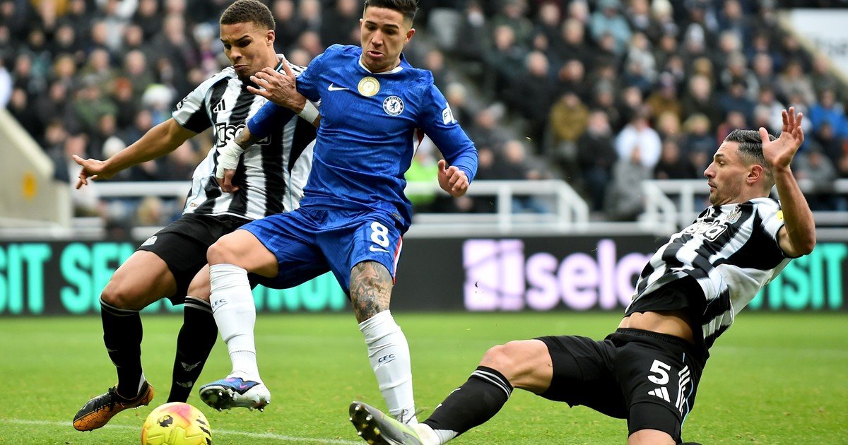 Premier League: tras el ingreso de Enzo Fernández, Chelsea levantó un 0-2 y se llevó un punto ante Newcastle