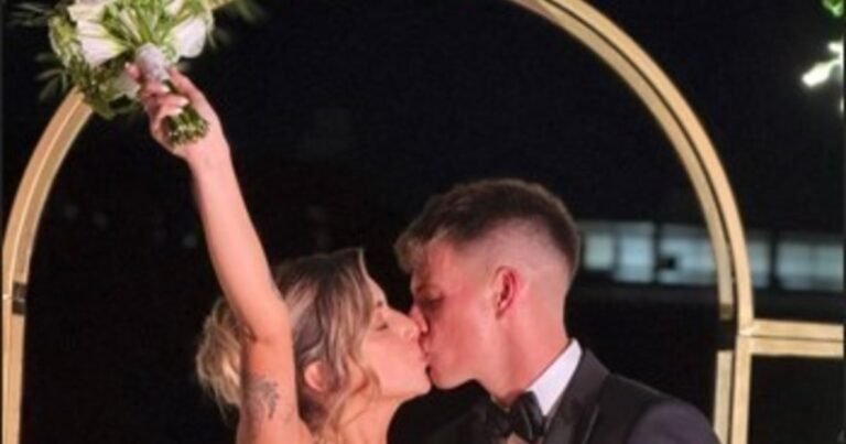 Todas las fotos del casamiento de Kevin Zenón: los compañeros de Boca que asistieron y dos invitados sorpresa con el Paraná de fondo