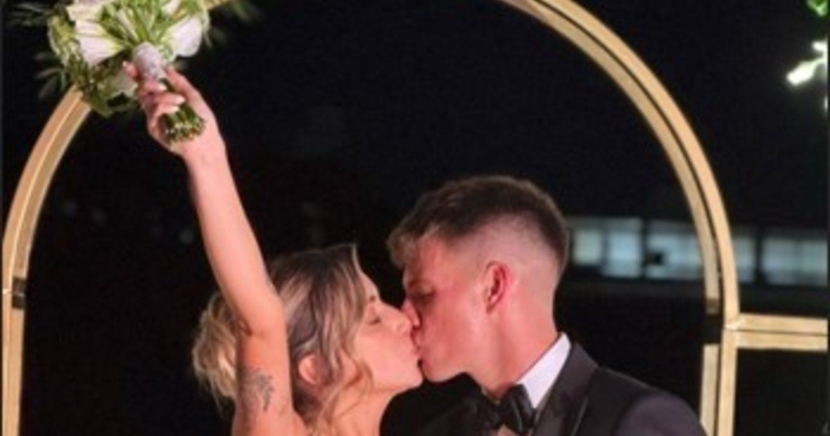 Todas las fotos del casamiento de Kevin Zenón: los compañeros de Boca que asistieron y dos invitados sorpresa con el Paraná de fondo