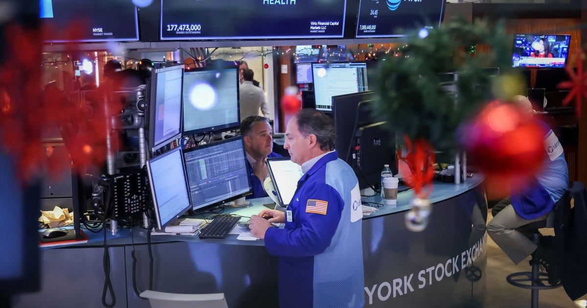 Wall Street alcanzó un doble récord en la previa de Navidad