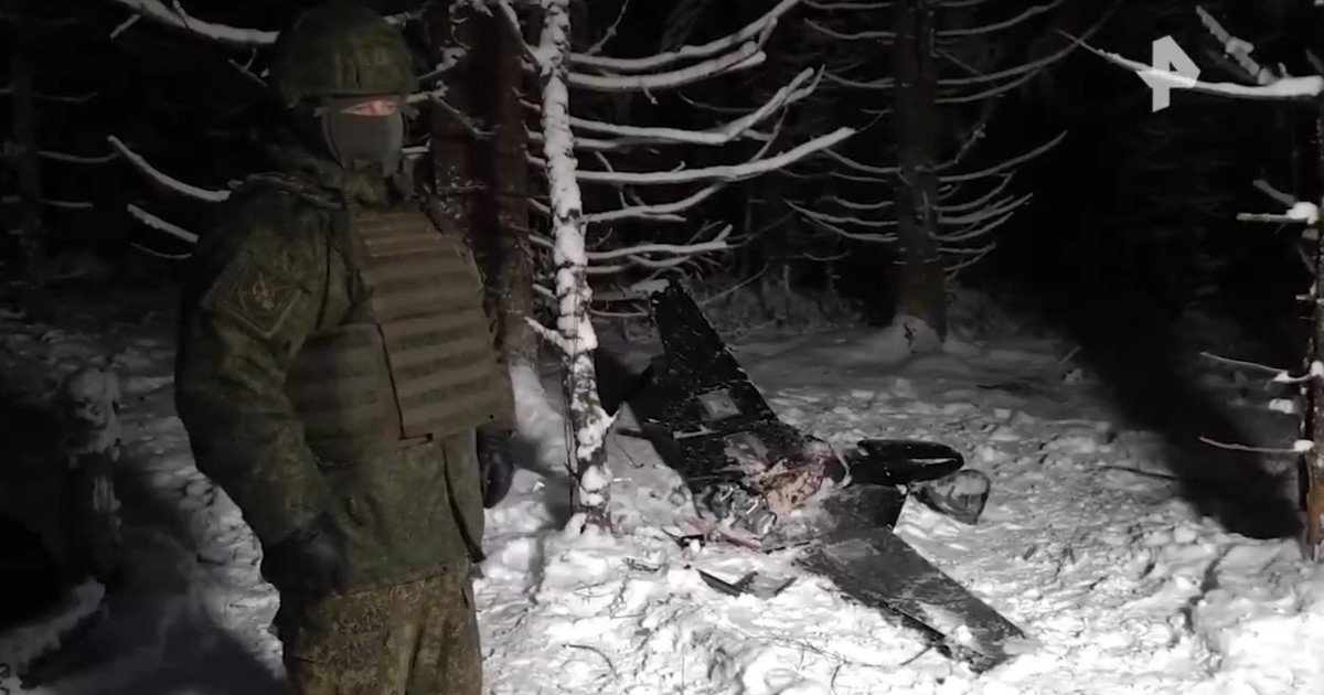 Rusia publicó un video de un dron que habría derribado en supuesto ataque contra la residencia de Putin