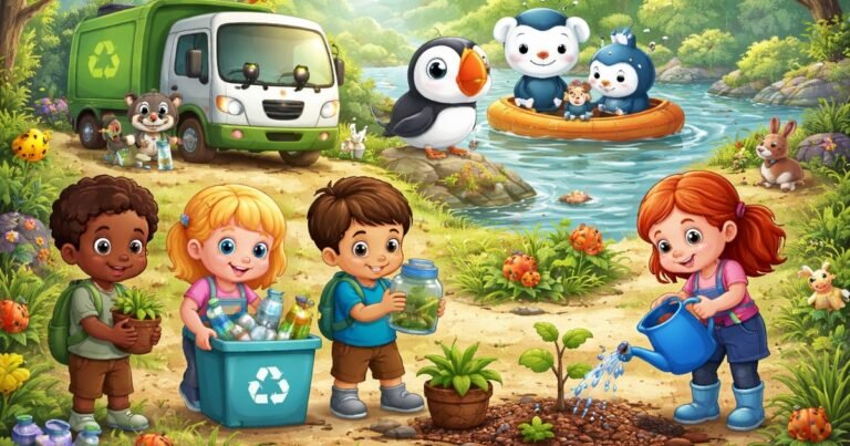 3 dibujos animados para que los chicos cuiden el medio ambiente sin darse cuenta