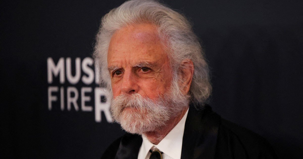 Murió Bob Weir, guitarrista y fundador de la banda Grateful Dead