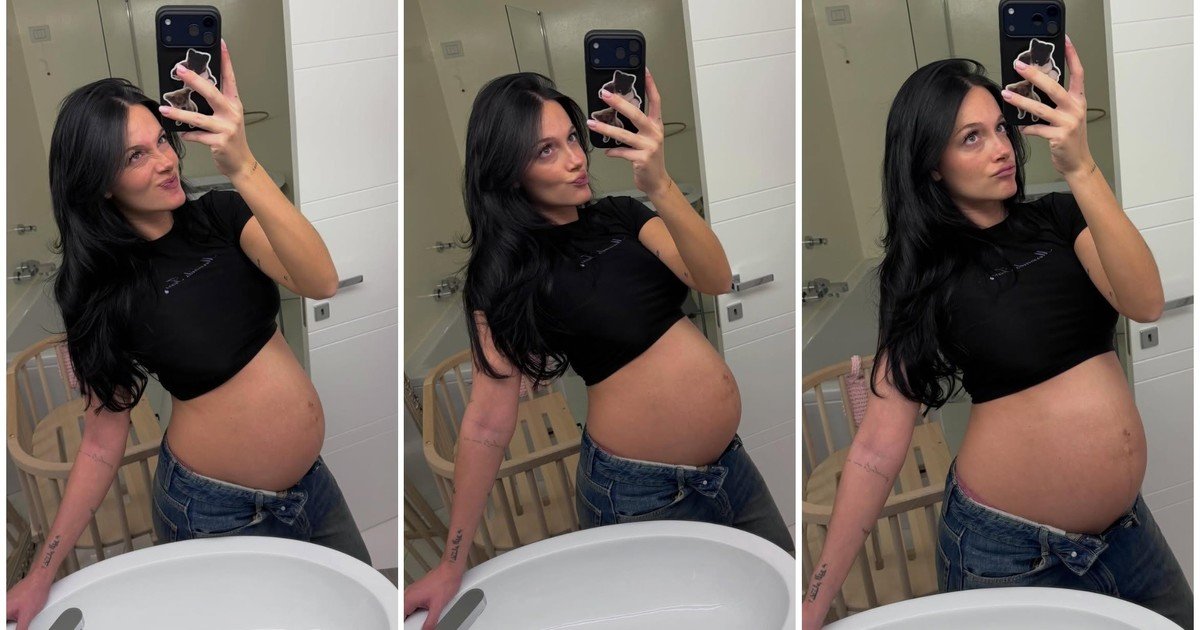 A un mes de dar a luz, Oriana Sabatini reveló cómo eligió el nombre de su primera hija