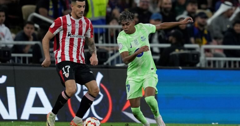 Barcelona vs. Athletic Club de Bilbao, EN VIVO por la Supercopa de España: horario, formaciones y dónde ver el partido