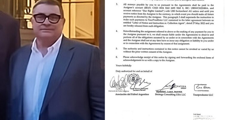 Corrupción en la AFA: otra empresa del círculo de amigos de Pablo Toviggino aparece en la conexión paraguaya